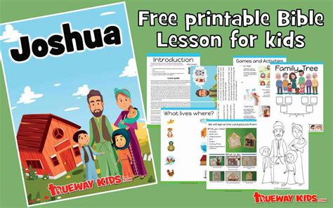 Joshua - Free Bible lesson for children - Trueway Kids