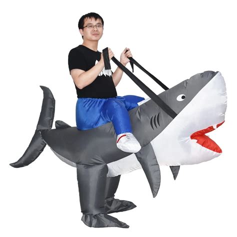 Aliexpress.com : Buy JYZCOS 2018 Purim Halloween Inflatable Shark Costume Carnival Cosplay Party ...