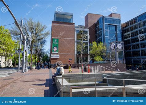 Campus View of Portland State University during Spring Season Editorial ...