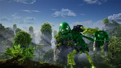 BIONICLE: Masks of Power Gameplay - Ninja Brick