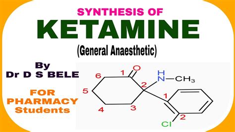 KETAMINE SYNTHESIS - YouTube