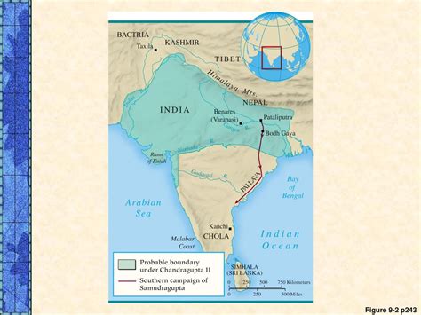 Samudragupta Empire Map