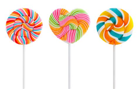 Three Colorful Swirl Lollipops Stock Photo - Download Image Now - iStock