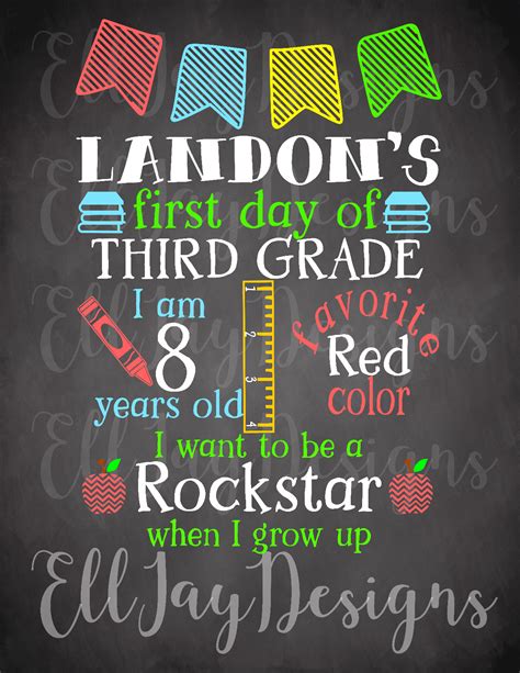 School Chalkboard Template By EllJayDesigns | TheHungryJPEG