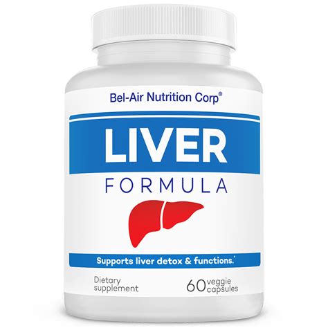 Liver Formula: Liver cleanse, detox and support supplement with milk ...