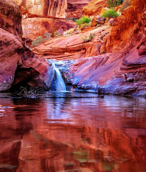 The Red Cliffs nature trail in St. George begins in the campground of the recreation area, and ...