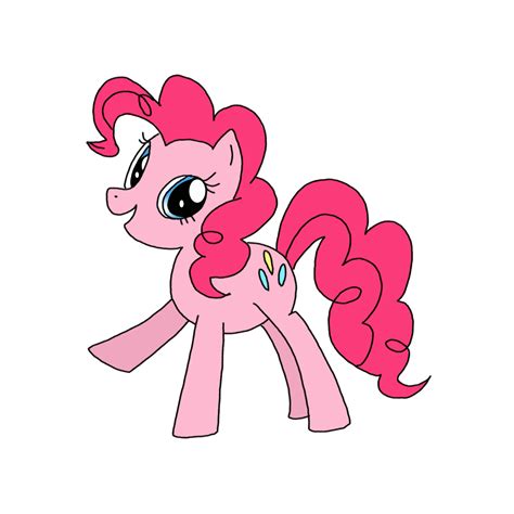 How to Draw Pinkie | My Little Pony - Step by Step Easy Drawing Guides ...