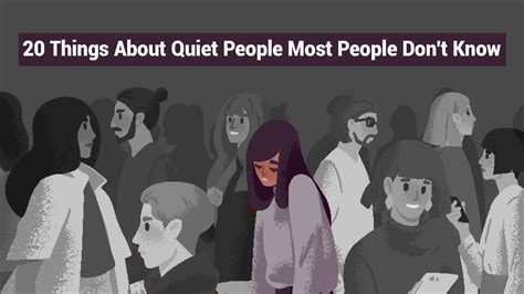 20 Things About Quiet People Most People Don't Know | Power of Positivity