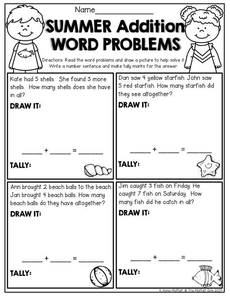 Kindergarten Math Word Problems Pdf - teachcreativa.com