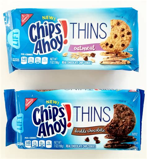 Oatmeal and Double Chocolate Chips Ahoy! Thins Review | POPSUGAR Food