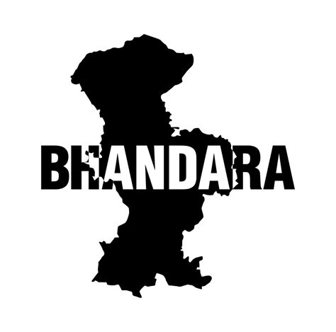 Bhandara district map lettering. Bhandara a dist of Maharashtra ...