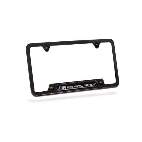 Genuine BMW - M Performance Carbon Fiber License Plate Frame – european auto source