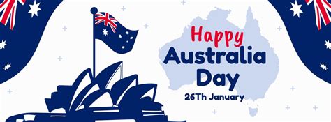 Australia day banner design for 26th of January. Abstract geometric ...