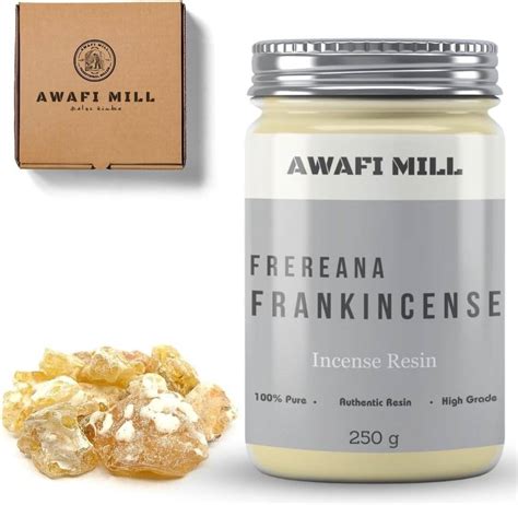 Awafi Mill Frereana Frankincense Resin Premium Boswellia Tree Resin High Grade Resin Bottle Of ...