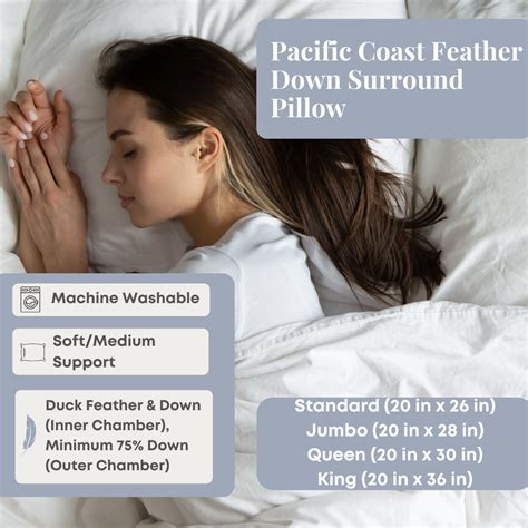 Pacific Coast Feather Down Surround Pillow - Pillows.com