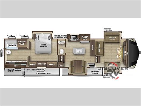 RVs with a Rear Bath: Check Out This Perfect Floor Plan Feature ...