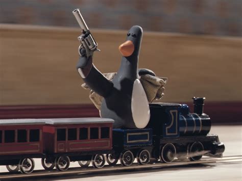 Wallace And Gromit Train Chase