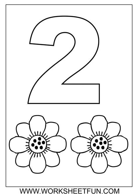 Coloring Numbers 1-20 Worksheet