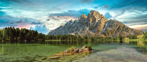 Mountains, lake, beautiful, scenery, nature , , Dual Wide, , 2560X1080 ...