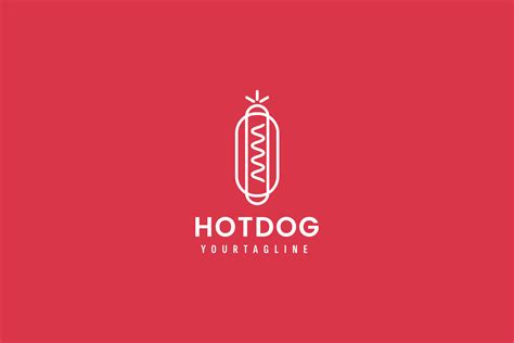 hot dog logo vector icon illustration 29820324 Vector Art at Vecteezy