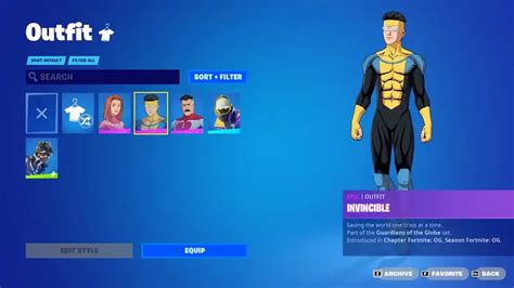 Fortnite x Invincible: Launch Date, Skins, Value, and Objects - Game ...