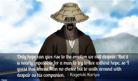 Anime: Samurai Champloo Kariya, Leaf Man, Flower Words, Manga Quotes, Rurouni Kenshin, Despair ...