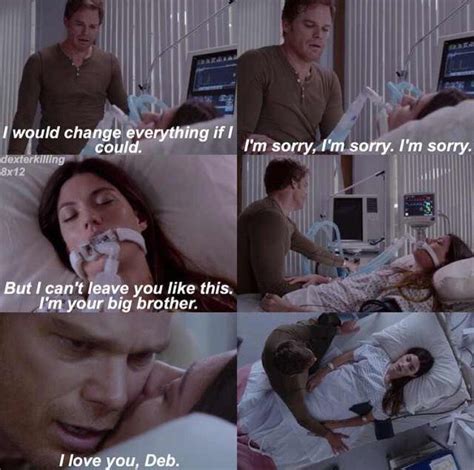 Dexter and Debra | When she died