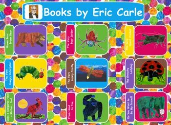 Eric Carle by Preschool SMART Board activities | TpT