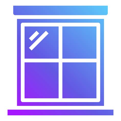 Window Generic Flat Gradient icon