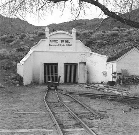 Sutro Tunnel : Photo Details :: The Western Nevada Historic Photo Collection