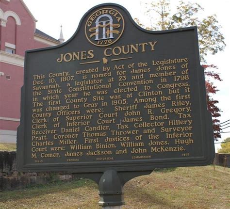 JONES COUNTY | JONES COUNTY This County, created by Act of t… | Flickr