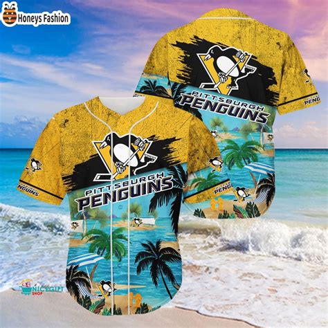 Pittsburgh Penguins 2023 Baseball Jersey - Honeysfashion