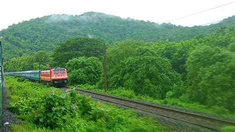 Most Beautiful Train Spotting Place in Kerala - YouTube