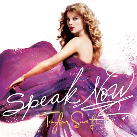 Brio Nova: Taylor Swift Speak Now Album Art