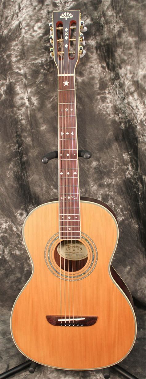 2014 Washburn Parlor Series WP26SNS Acoustic Guitar | Acoustic guitar ...