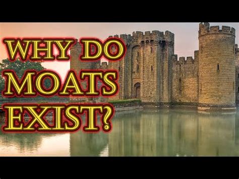 The Uses of Moats and Why they Developed | Anatomy of Castles - YouTube