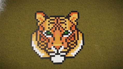 Steam Workshop::Tiger pixel art (original pixel art by Mariia Khmelnytska)