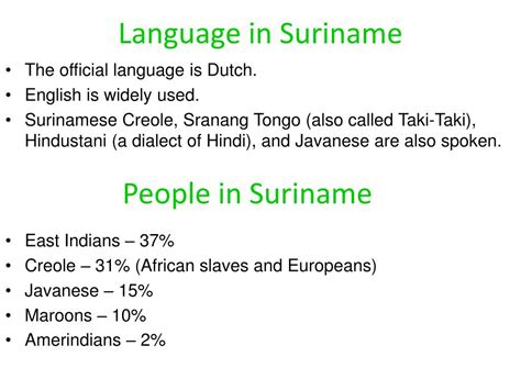 PPT - Suriname PowerPoint Presentation, free download - ID:2381214