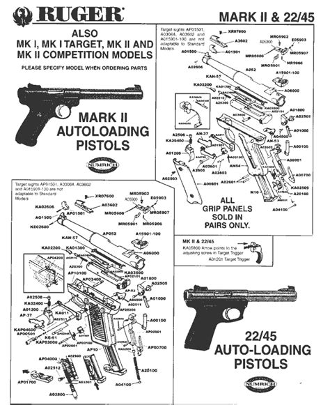 Longhunt.com - Schematics - Ruger Mark 1