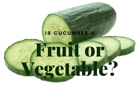 The Great Debate: Is a Cucumber a Fruit or Vegetable?