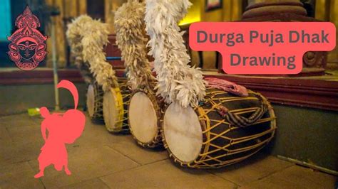 The Art of Durga Puja Dhak Drawing: A Time-Honored Tradition