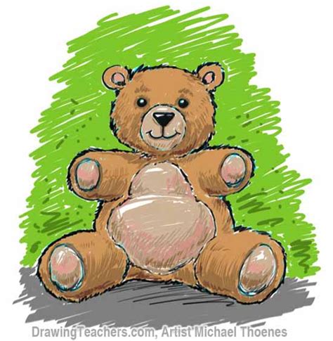 How to Draw a Teddy Bear