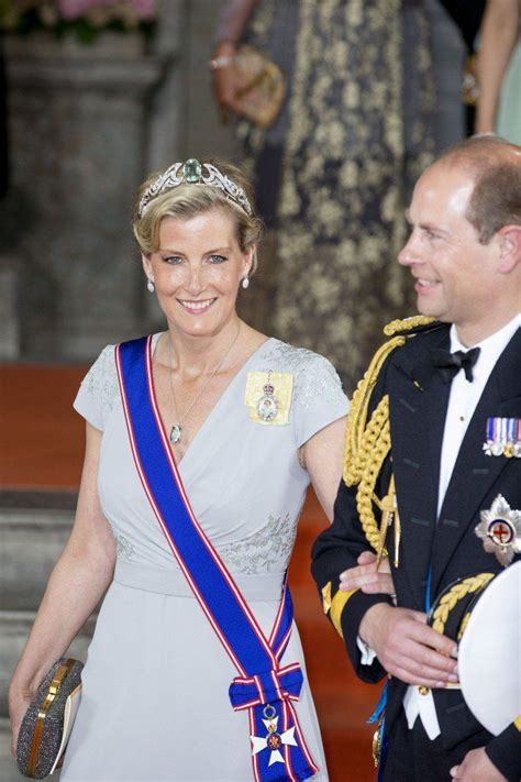 Earl and Countess of Wessex, for the wedding of Prince Carl Philipp | Lady louise windsor ...