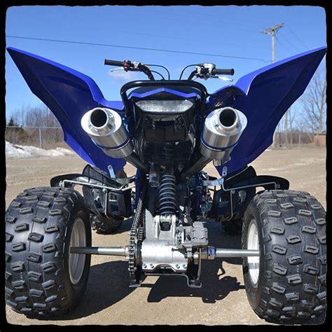 Yamaha Raptor 700 Dual Exhaust System for 2015+ Models | Yamaha raptor 700, Yamaha atv, Yamaha