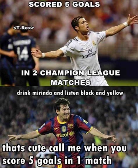 Making Fun Of Ronaldo Lionel Messi Quotes. QuotesGram