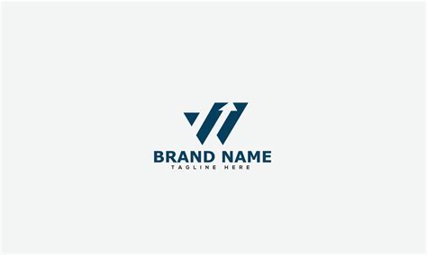 W Logo Design Template Vector Graphic Branding Element. 10813786 Vector ...