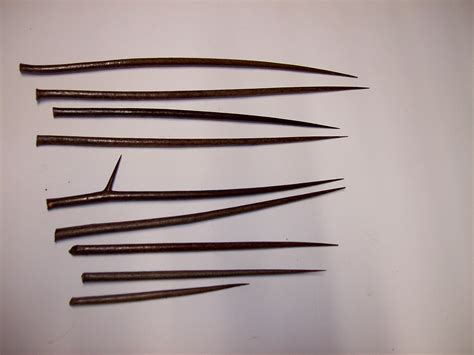 9 Long Thorn Spikes Spurs Stained Sharp - Etsy