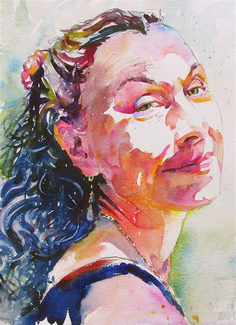 David Lobenberg: I'm teaching a five day watercolor portrait workshop!