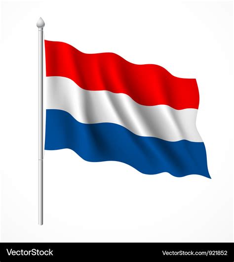 Flag of netherlands Royalty Free Vector Image - VectorStock