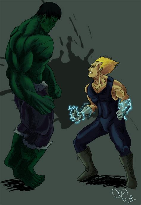 Hulk vs Vegeta! whoz gonna win :P by Kiranssj4 on DeviantArt